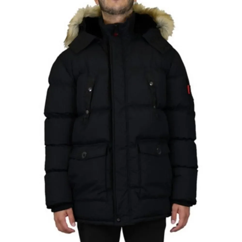 Galaxy by Harvic Spire Heavyweight Parka Jacket L - Picture 3 of 16